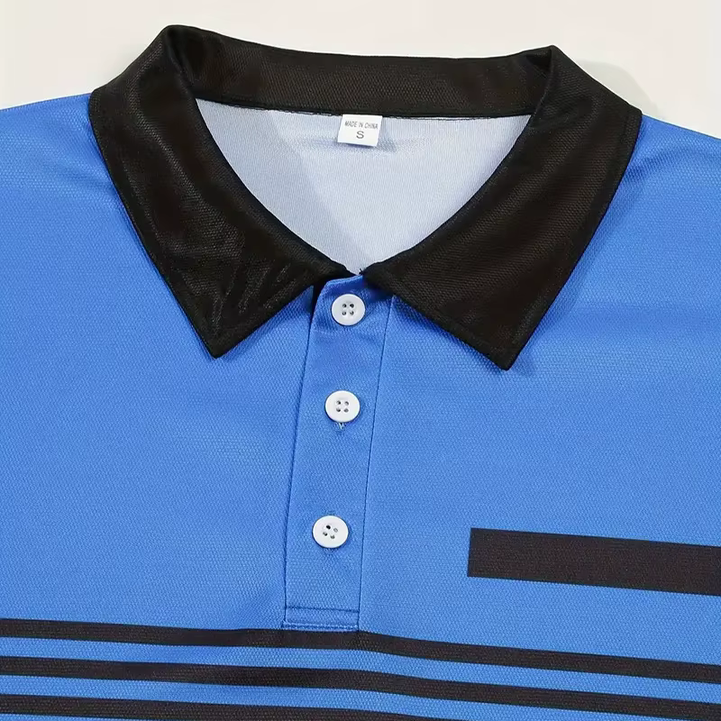 Polo à manches longues pour homme