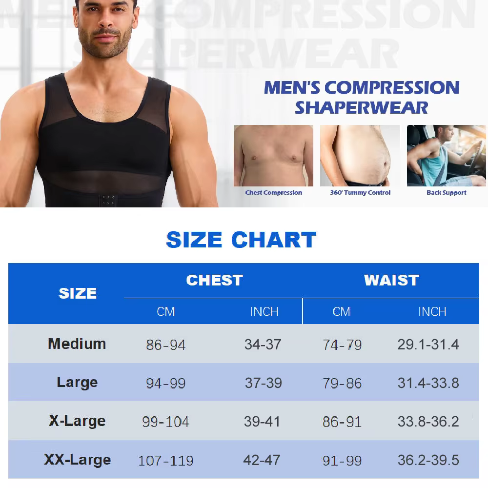 Débardeur Amincissant Sculptant pour Hommes