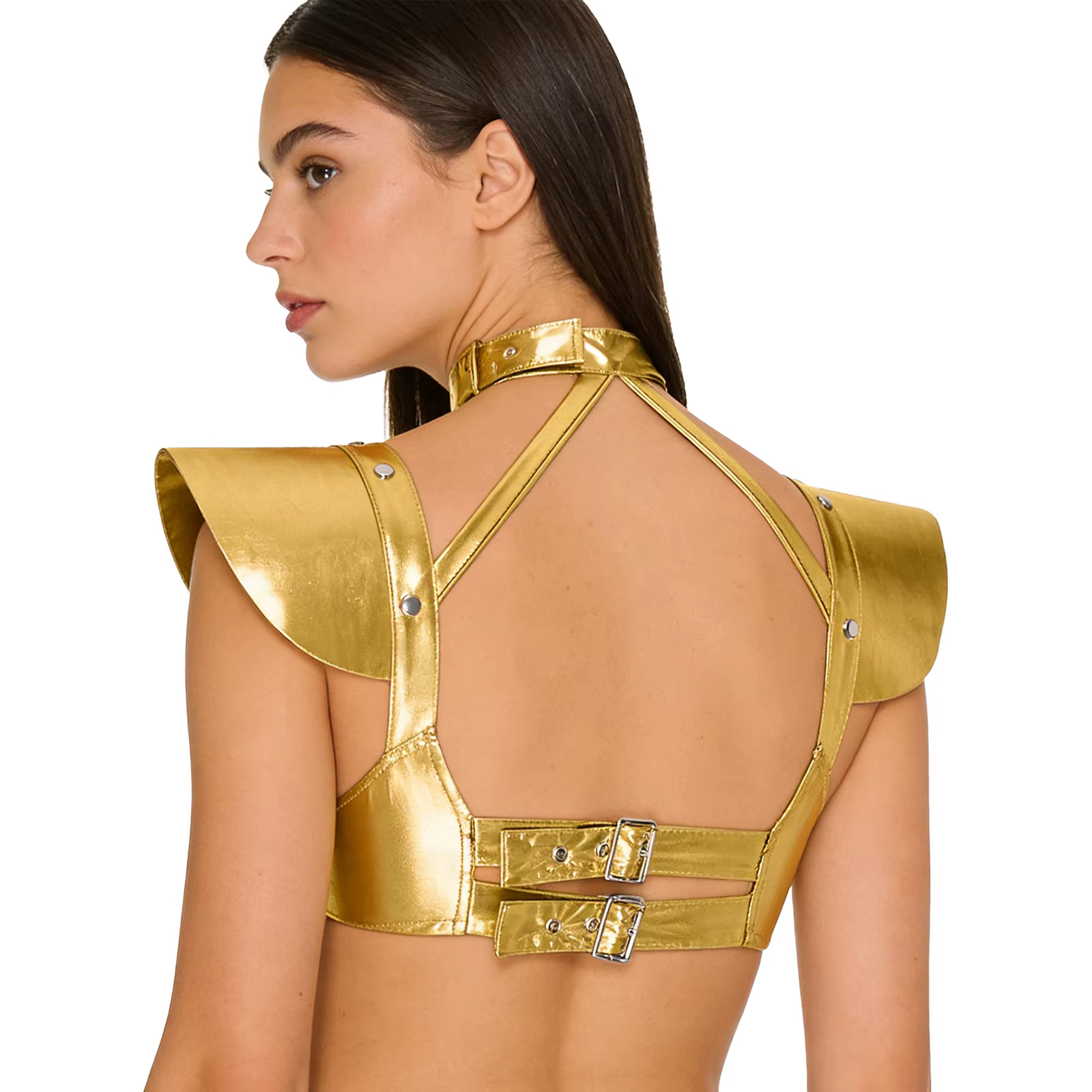 Haut court pour femme, style Alien Astronaut