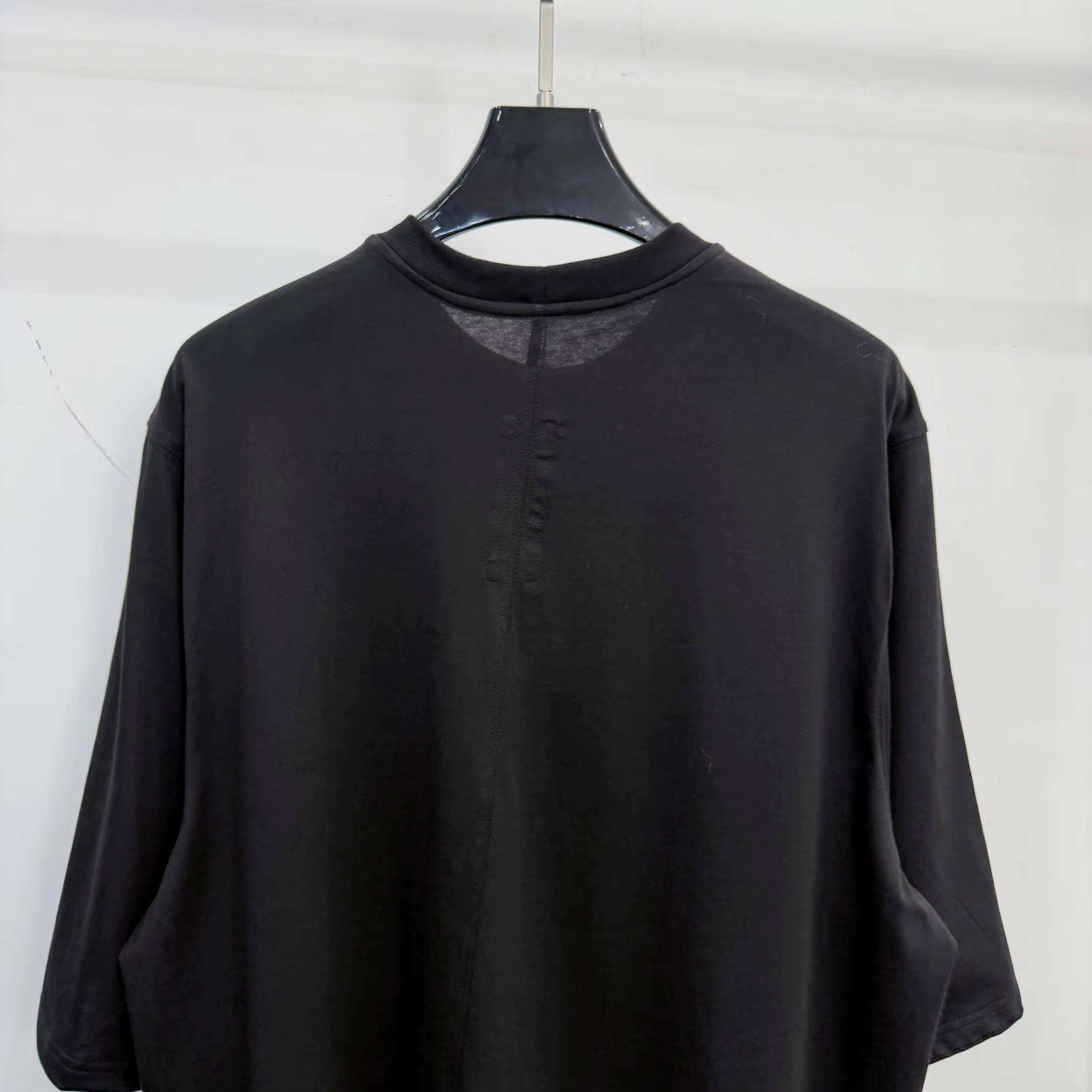 T-shirt Oversize Homme Owen Seak 100% Coton Style Gothique Décontracté Haut Tendance Été Designer Urbain pour Femme Noir Blanc