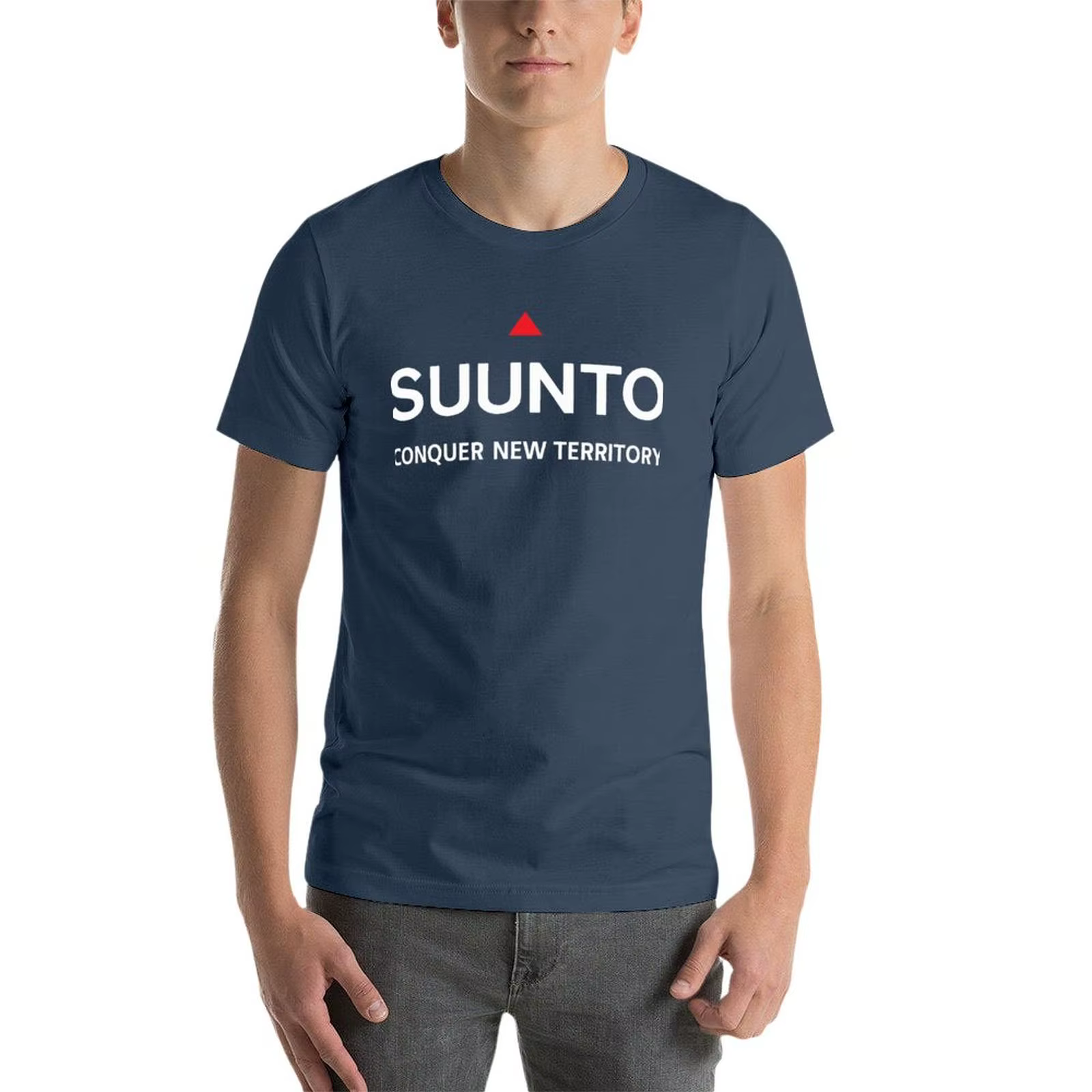 T-shirt uni pour hommes