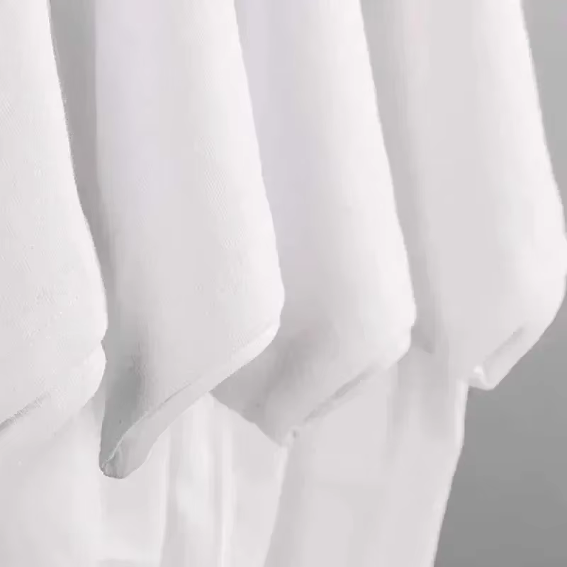 Polo à Manches Courtes et Col Rond en Coton pour Homme