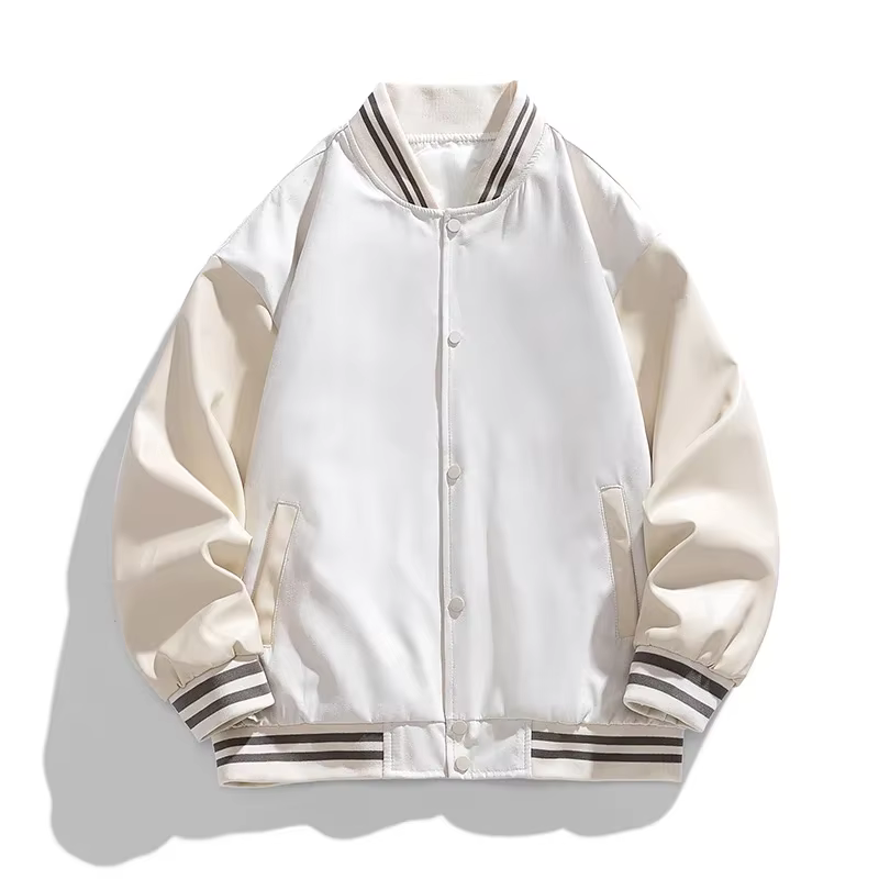 Veste bombardier universitaire de Baseball pour hommes