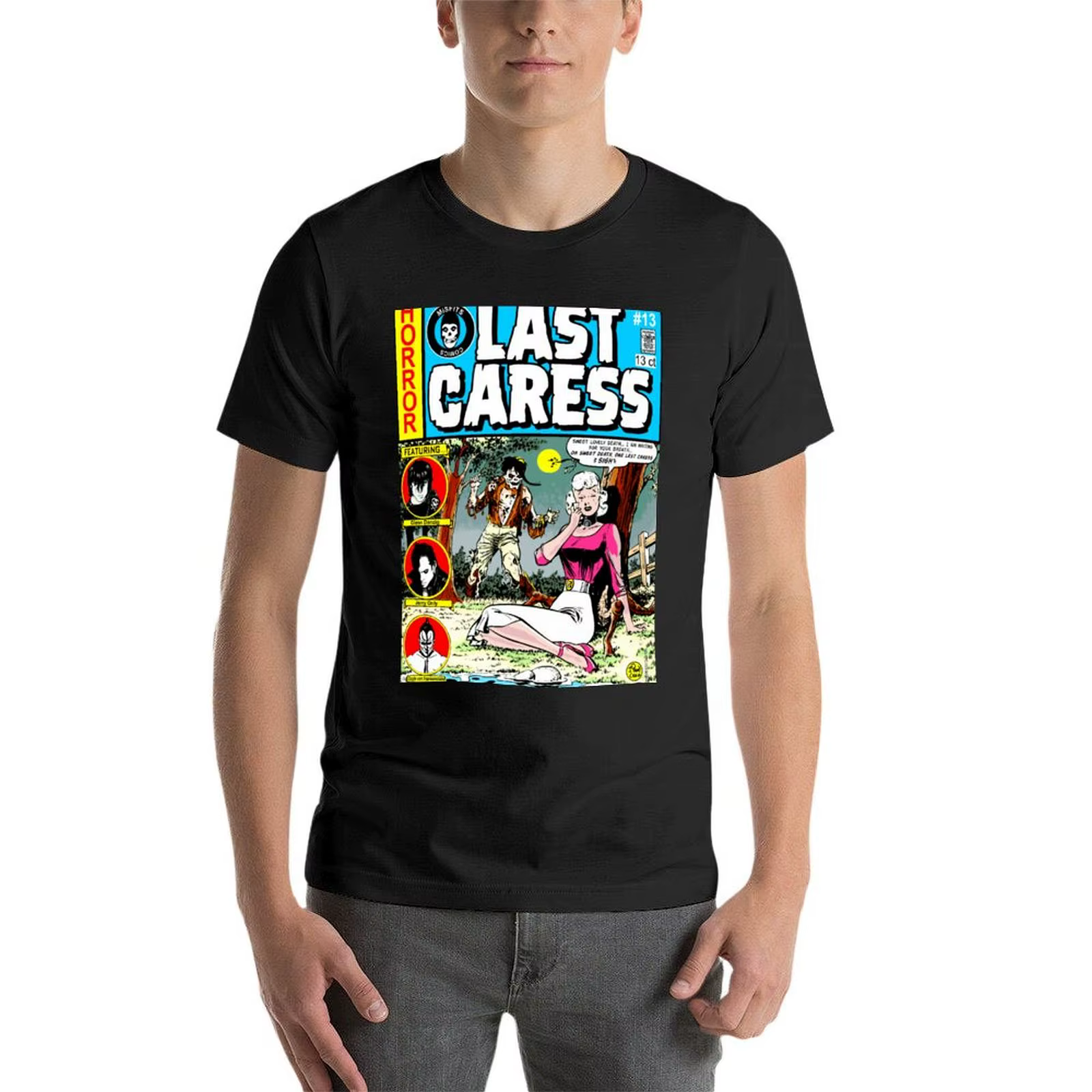 T-shirt graphique Misfits last Caress pour hommes