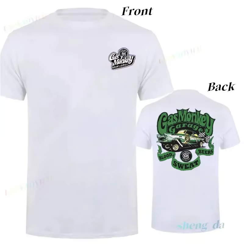 Camiseta Gas Monkey Garages Classics T-shirt à manches courtes pour hommes