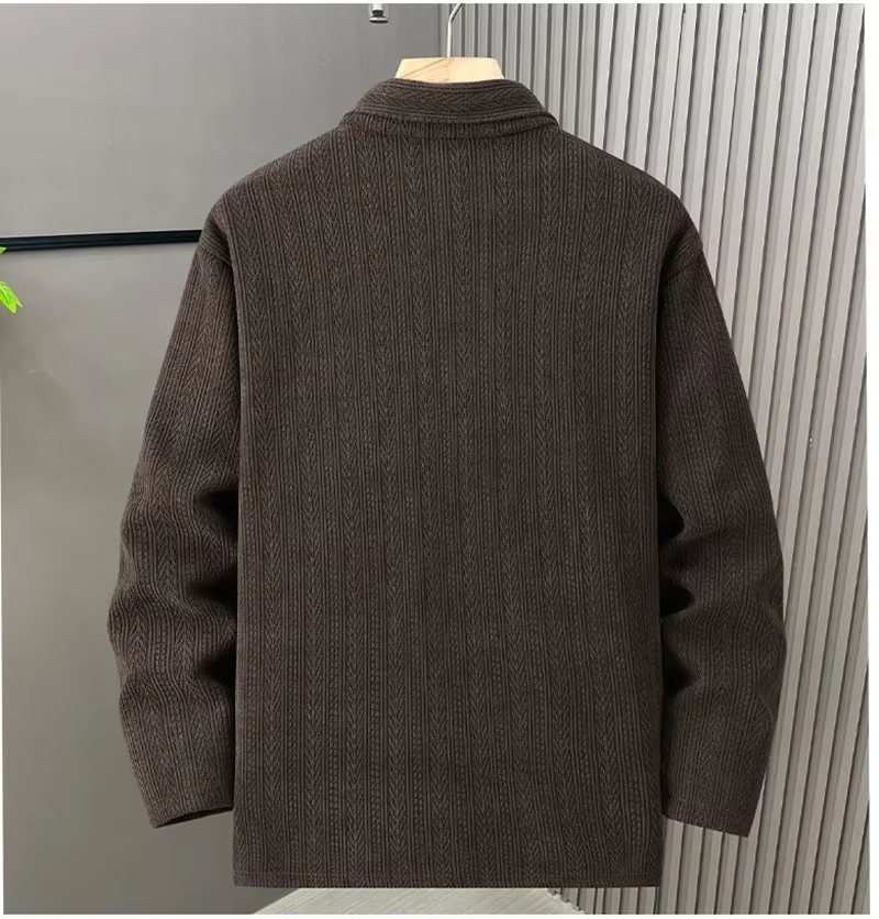 Polo à manches longues pour homme