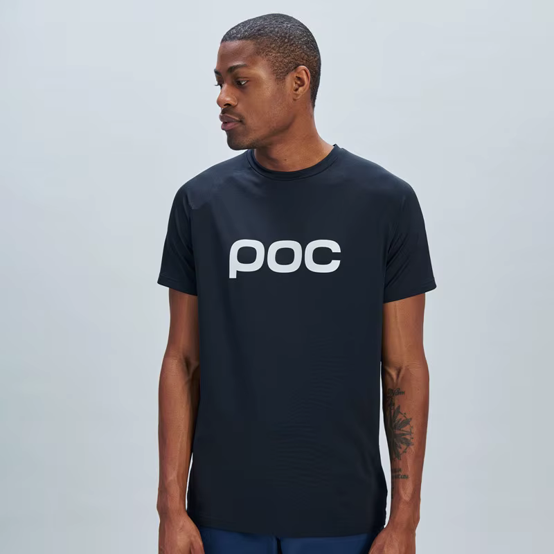 Nouveau T-shirt de cyclisme POC en coton imprimé