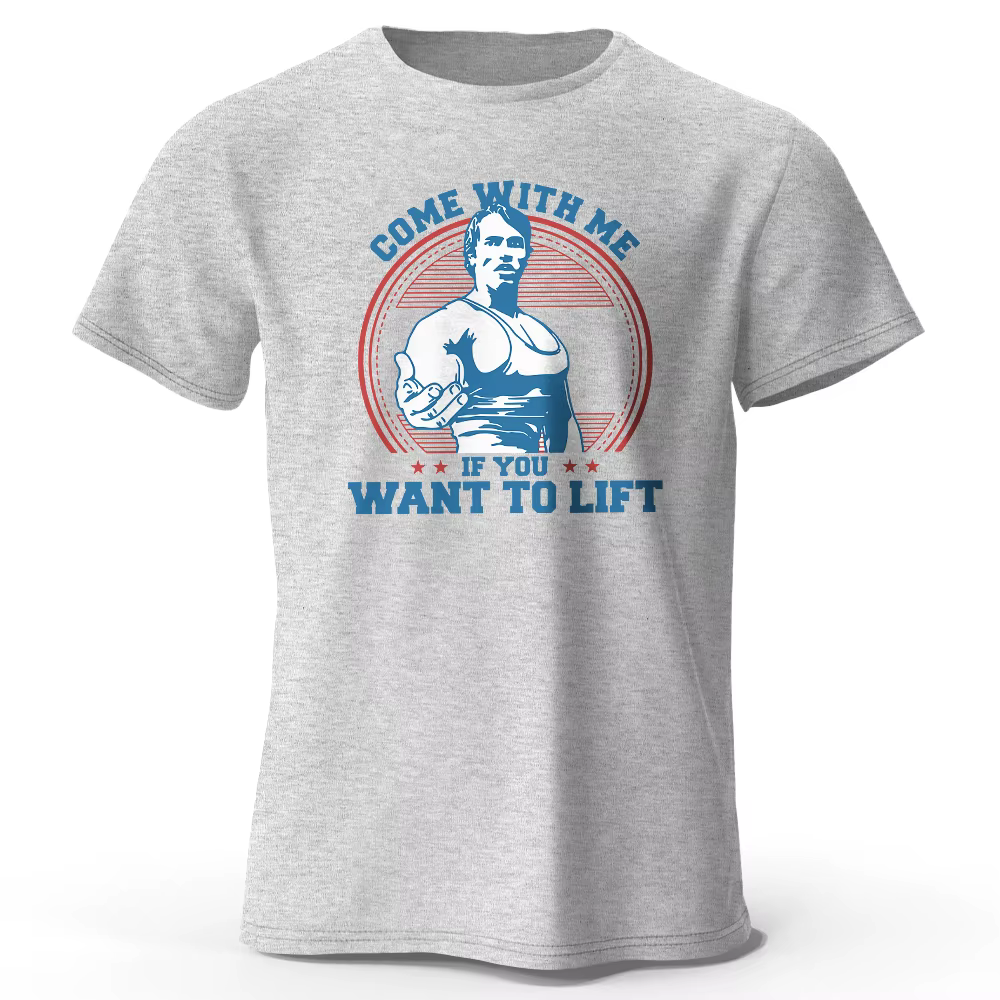 T-shirt graphique de fitness pour hommes