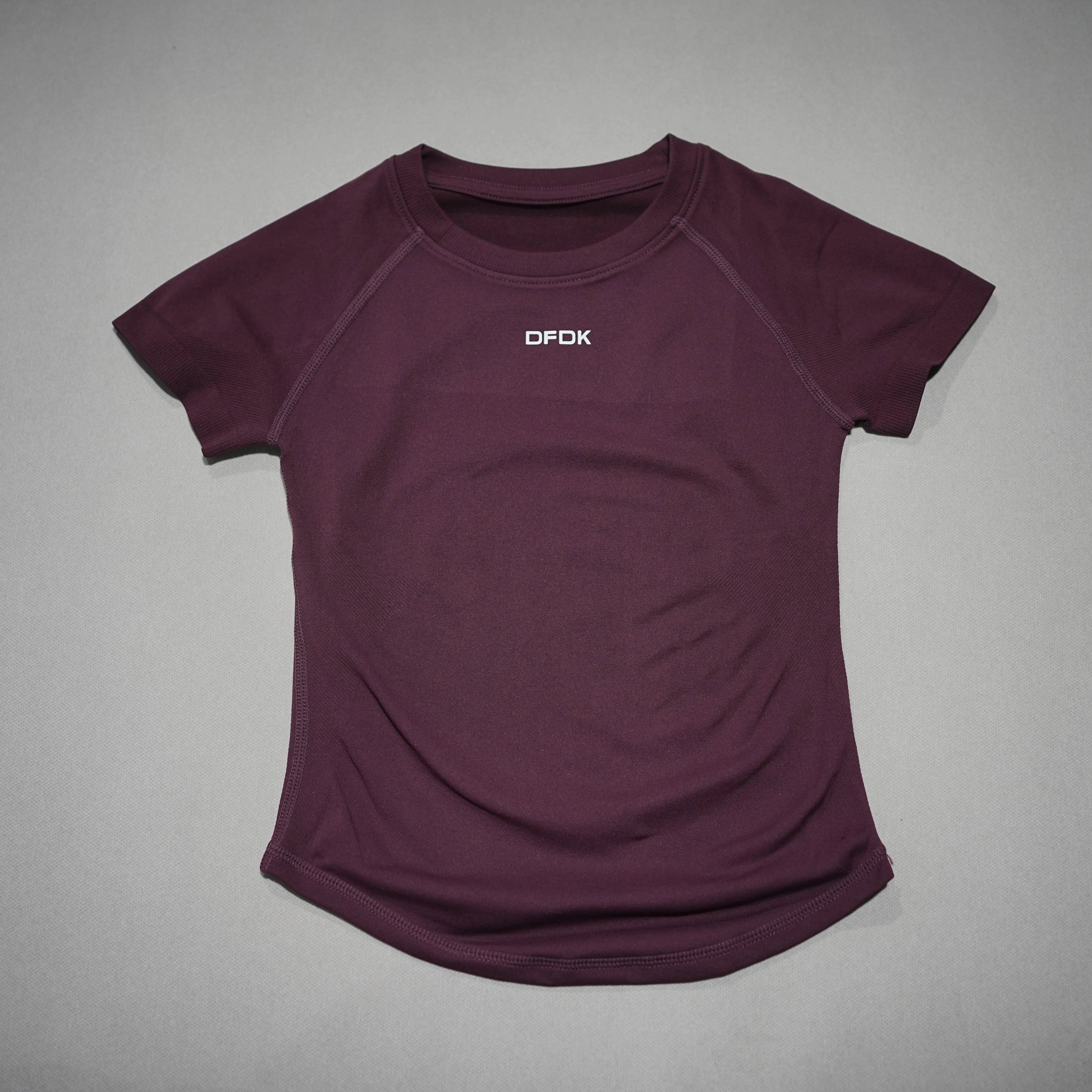 Nouveau T-shirt de sport respirant pour femme 2026 – Col rond