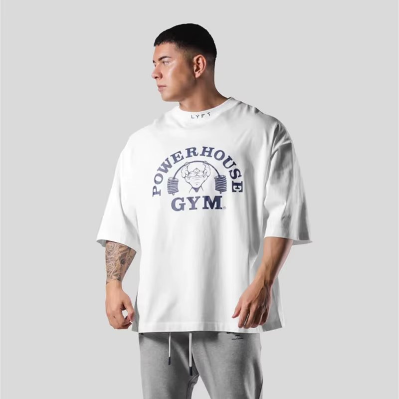 LYFT Jointly hommes course sport coton T-shirt salle