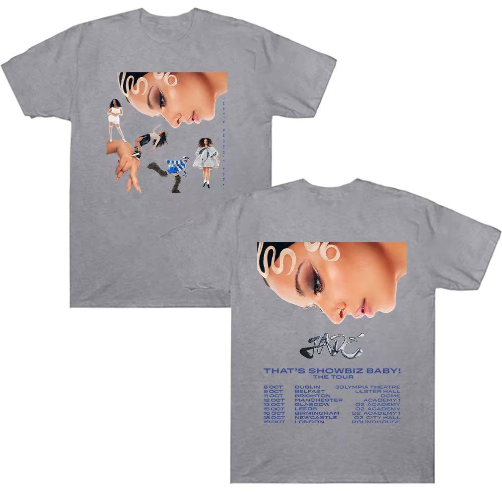 Jade C'est Showbiz Bébé! Tour 2025 T-shirts