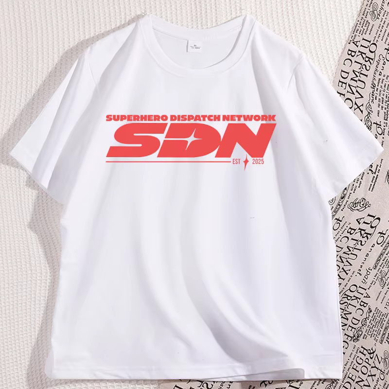 Dispatch jeu T-shirt hommes femmes casual rétro T-shir graphique