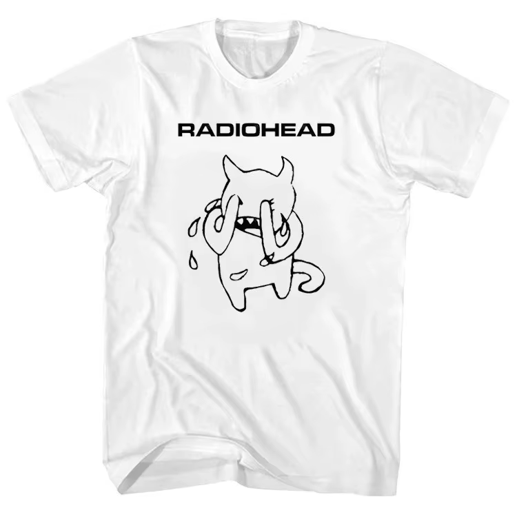 Radiohead t-shirt femmes rétro classique