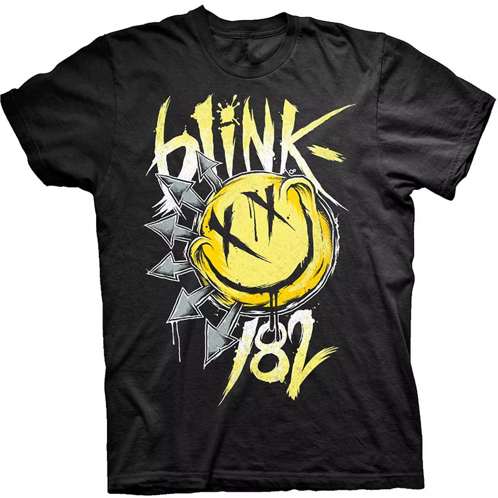 Roger Rabbit Blink-182 Band T-Shirt en coton avec motif pour hommes et femmes, Streetwear d'été