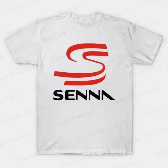 2025 nouveau Arriavl Vintage brésilien « Senna F1 Legend » T-shirt d'été même haut à manches courtes