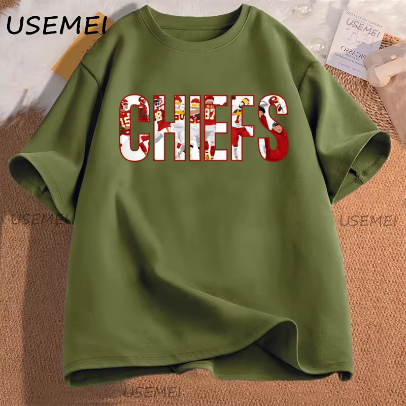 KC Chiefs Kansas City Football T-shirt hommes femmes