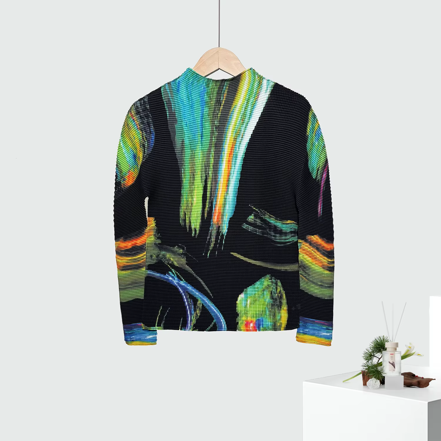 T-shirt imprimé Miyake pour femme
