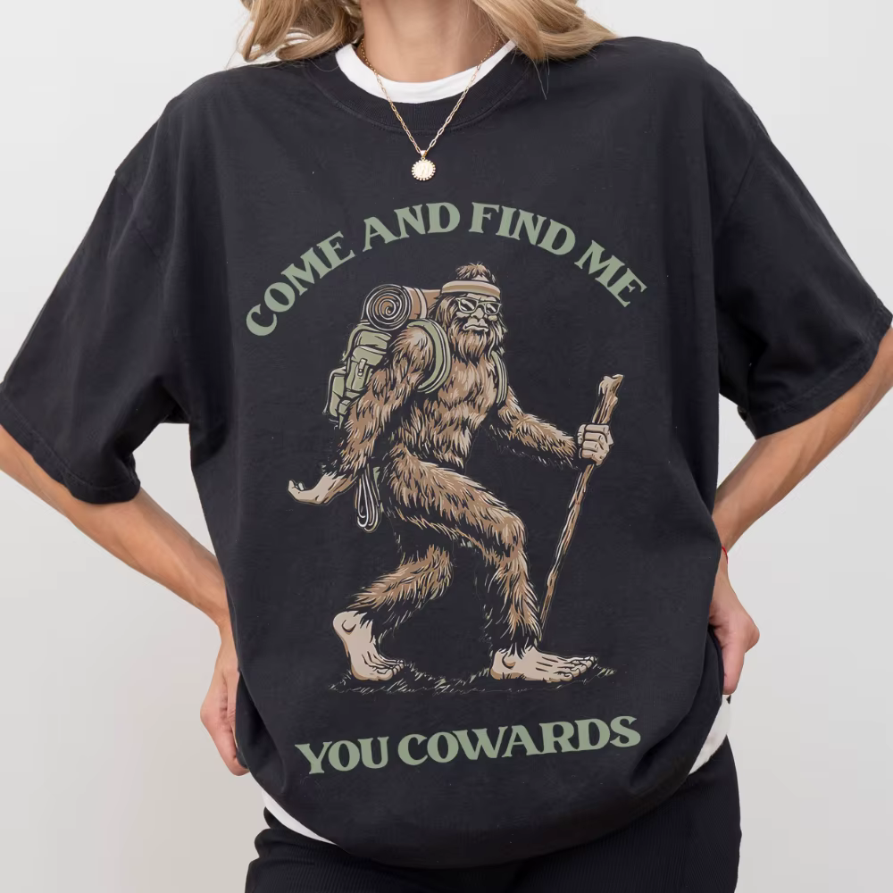 T-shirt amusant Bigfoot