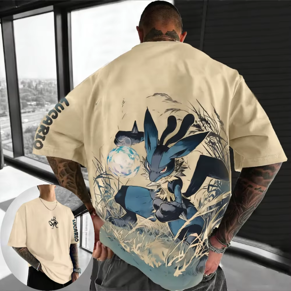 T-shirt Pokémon pour hommes et femmes, t-shirt polyvalent Giratina Anime, tenues parent-enfant à manches courtes pour garçons, nouvelle collection été et printemps