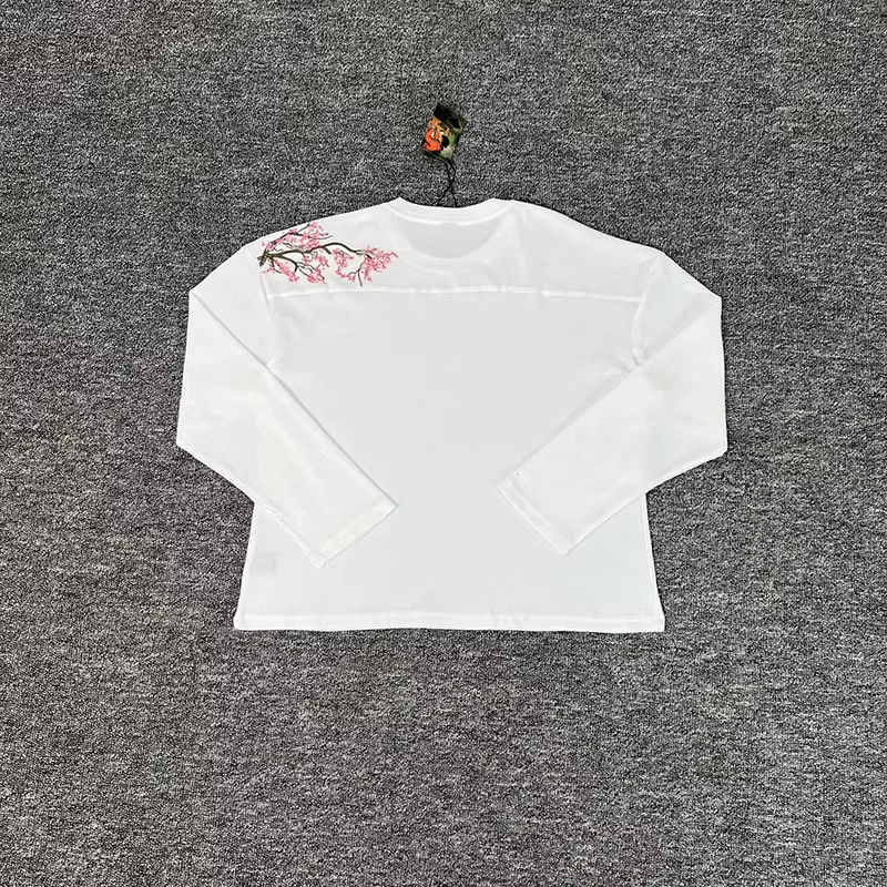 T-shirts à manches longues de haute qualité Derschutze Waffle