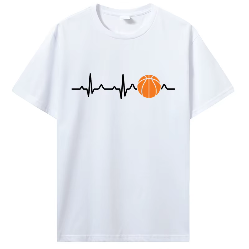 T-Shirt à manches courtes et col rond pour homme