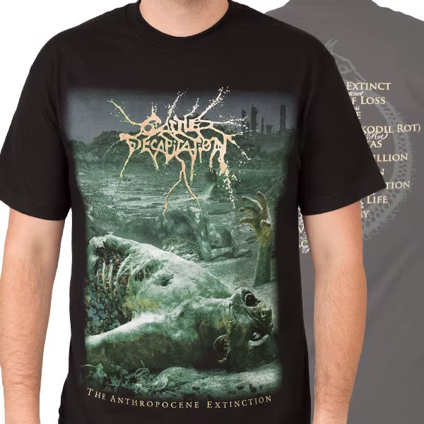 T-Shirt du groupe Cattle Decapitation Death Atlas