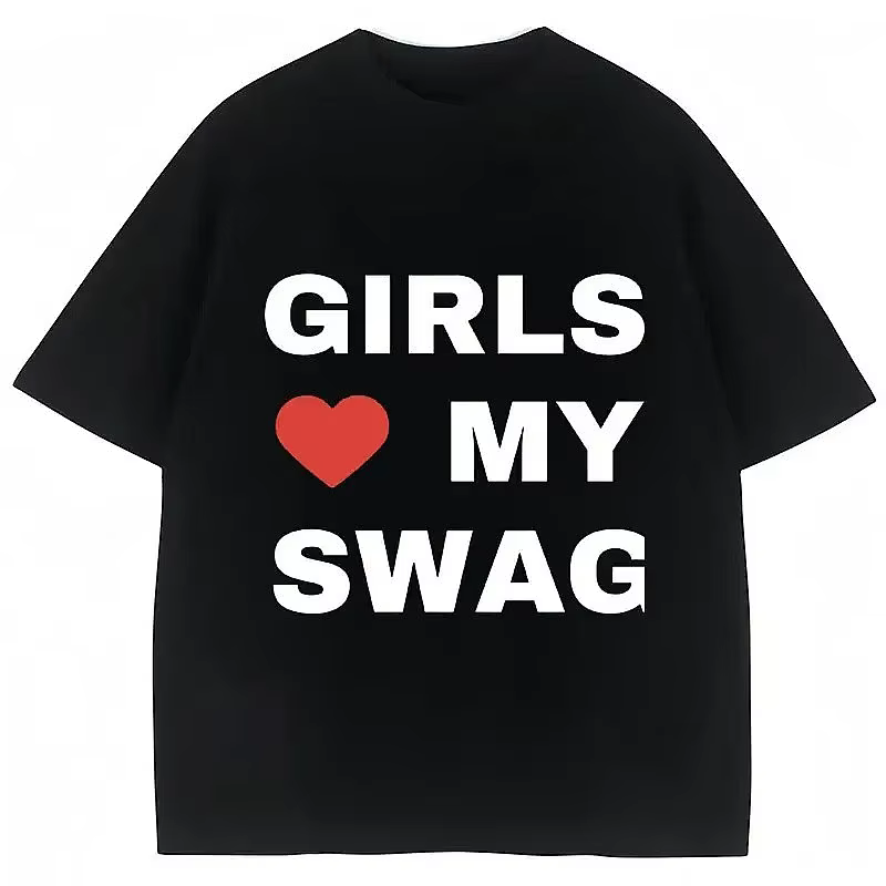 T-shirt drôle du rappeur Chief Keef Girls Love My Swag pour femmes
