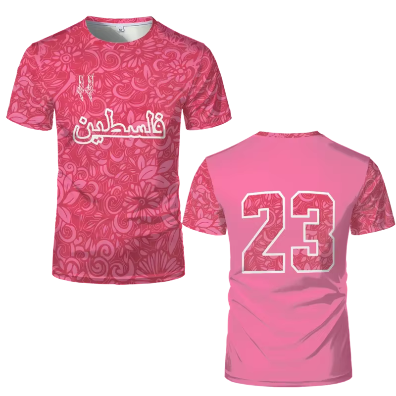 T-shirts de football Palestine pour la famille – Mode estivale