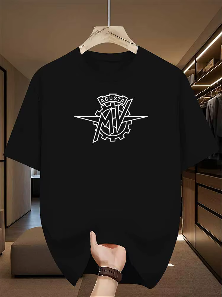 Mv Agusta t-shirt hommes 100% fibre de polyester vêtements de sport faciles à nettoyer adapté aux