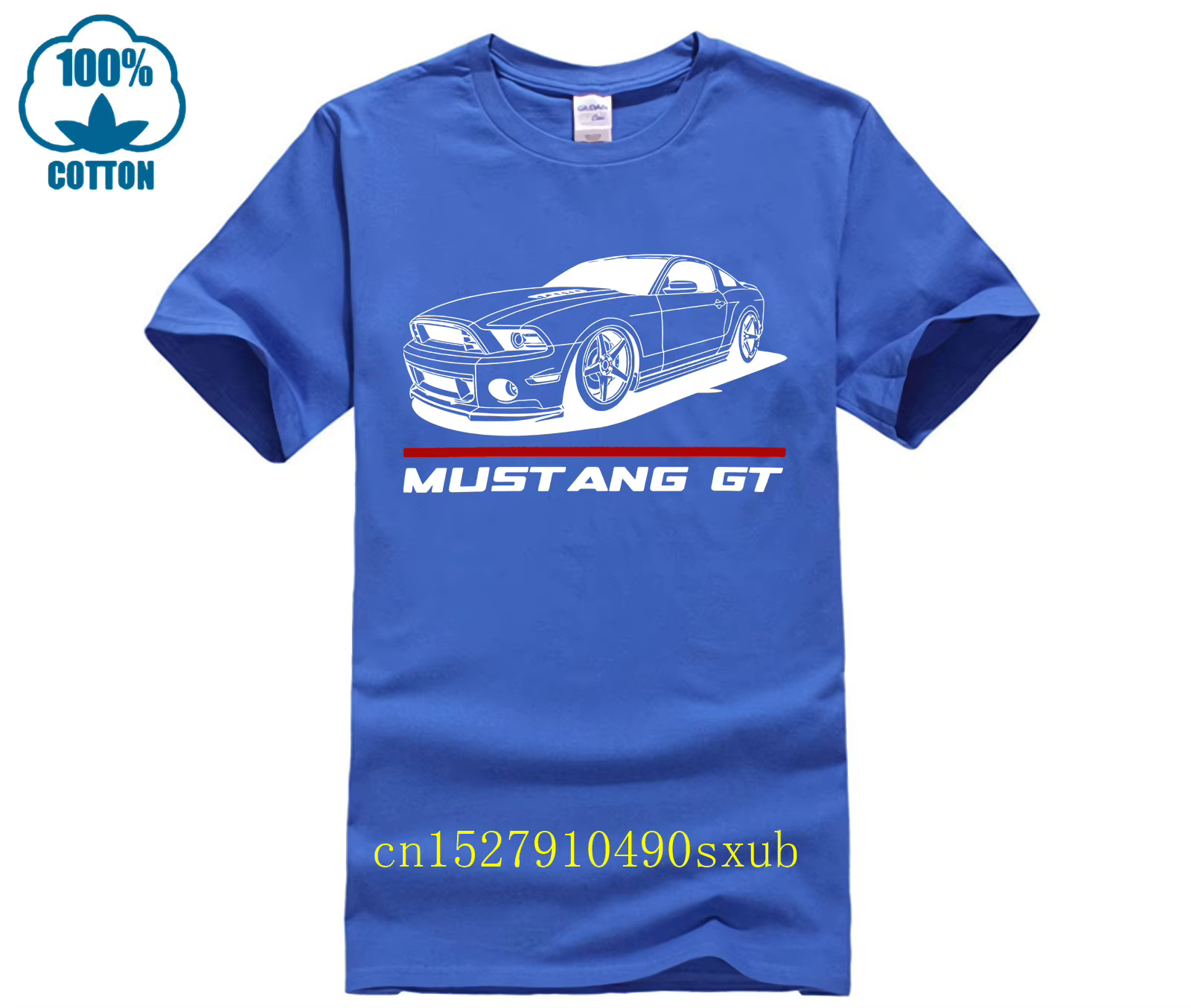 T-Shirt Premium pour les Fans de voitures Ford Mustang GT 2011, cadeau de noël, col rond, cool pour hommes