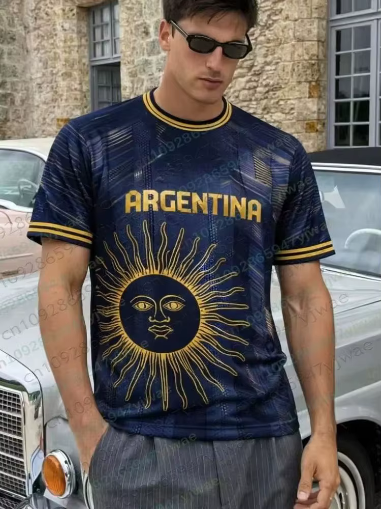 Maillot de football Argentine tendance pour couple