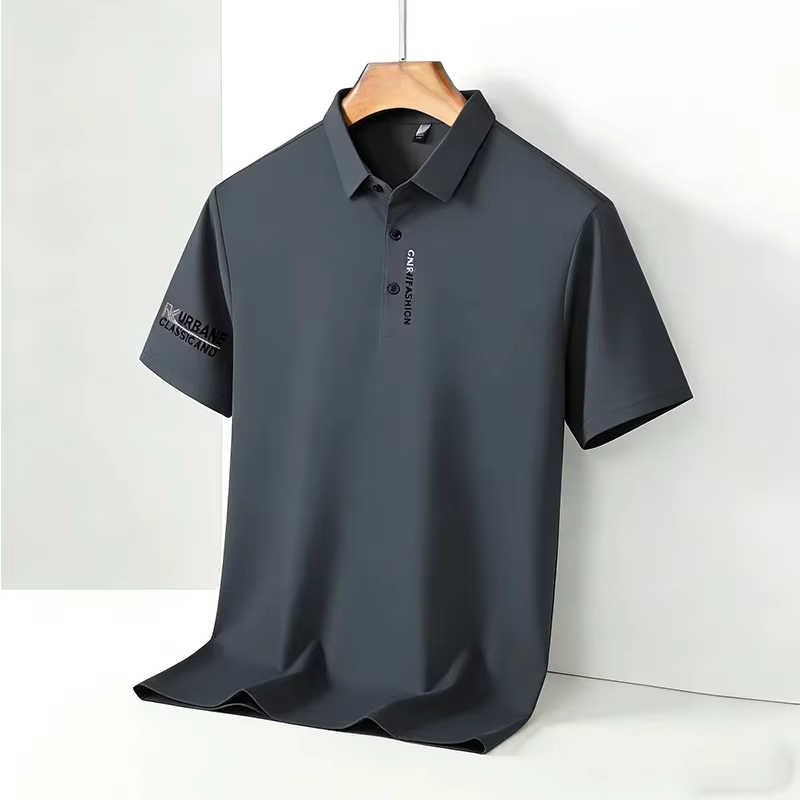 Chemises polo décontractées pour hommes