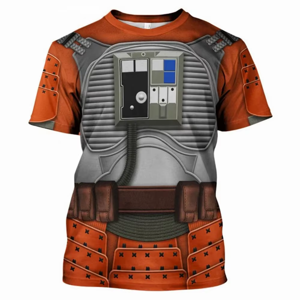 Darth Vader Cosplay Costume T-Shirt 3D entièrement imprimé hommes