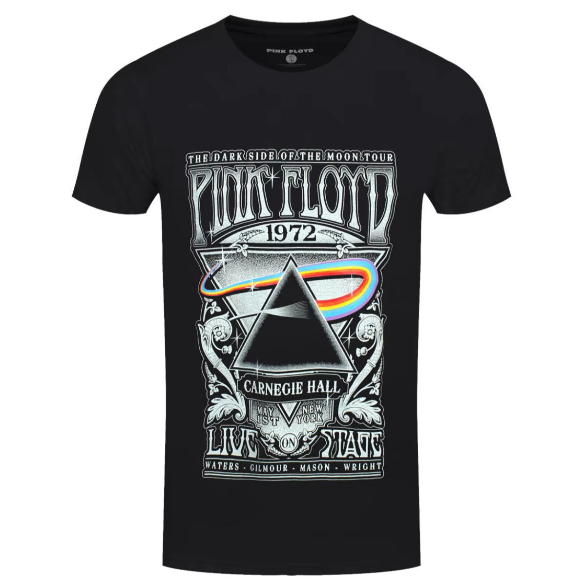 T-shirt en coton graphique Pink Floyd 2026 unisexe