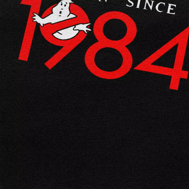 Bustin depuis 1984 Ghostbusters T-shirts pour hommes manches courtes t-shirt surnaturel fantôme film