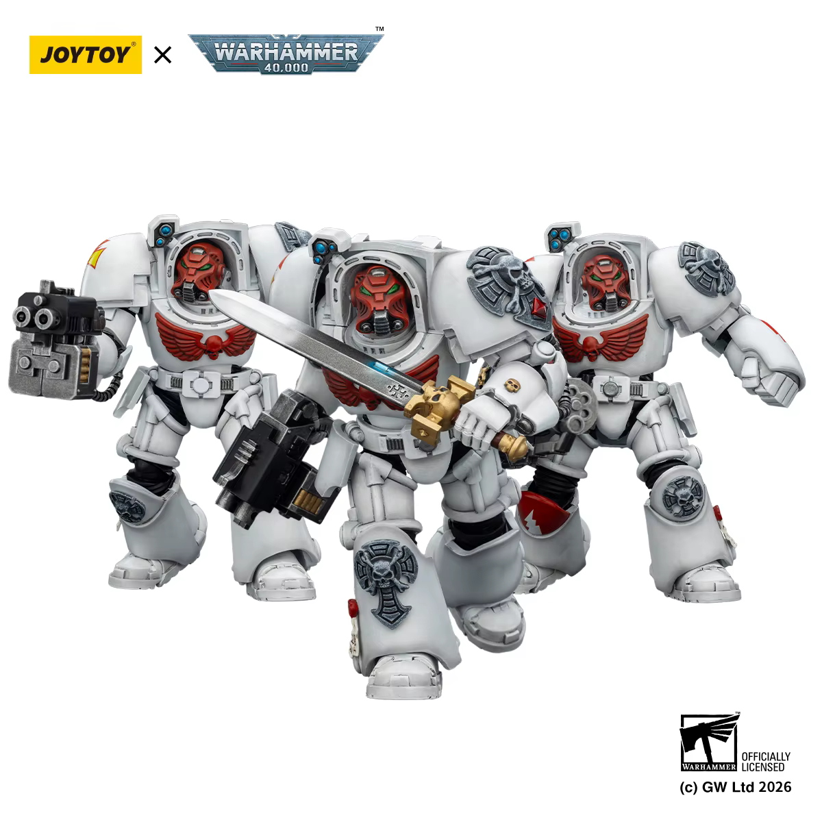 Figurines d'action JOYTOY 1/18 Warhammer 40K Terminator Squad