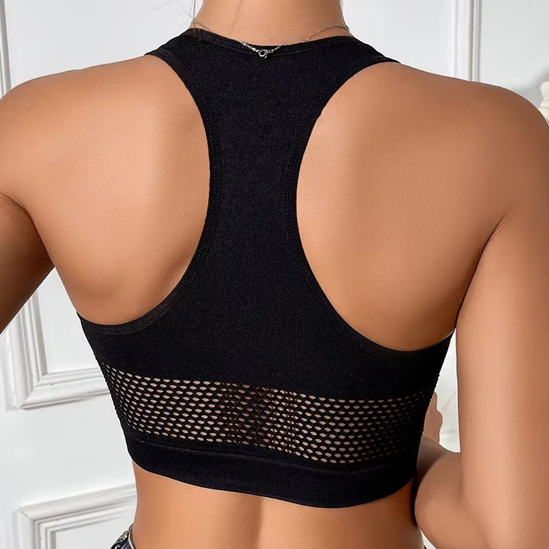 Débardeur Sexy en résille pour femmes