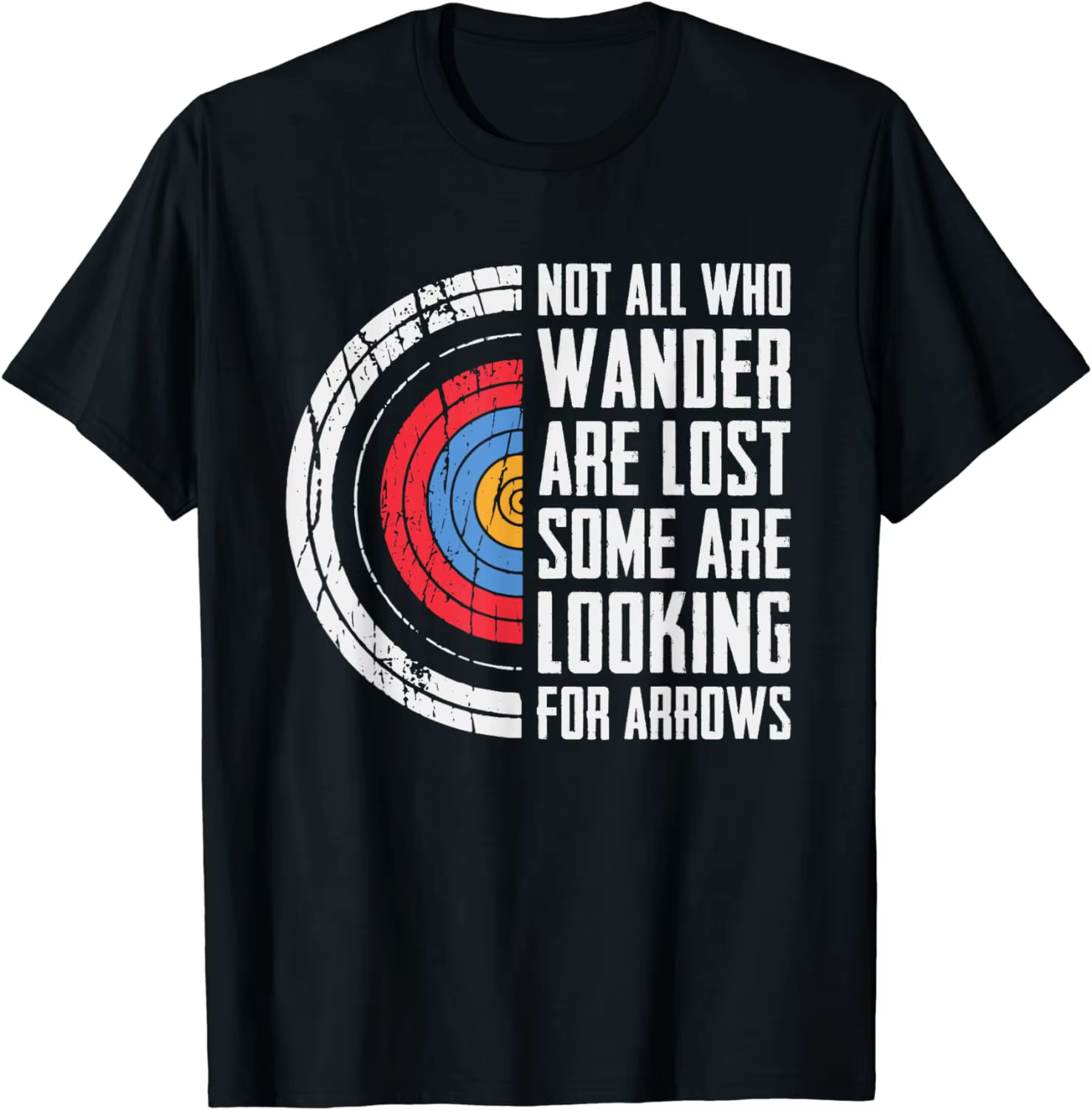 T-shirt de tir à l'arc drôle pour hommes