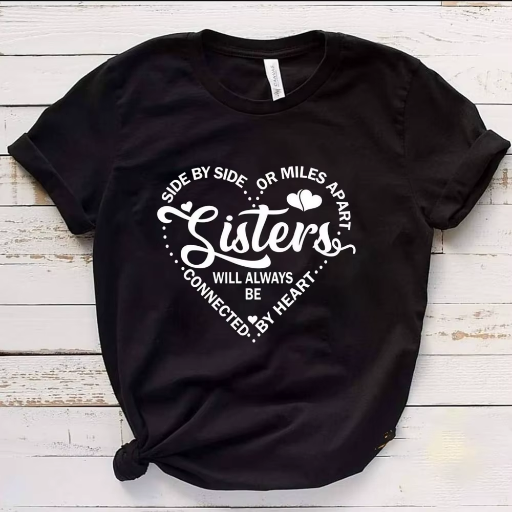 T-shirt manches courtes col rond femme