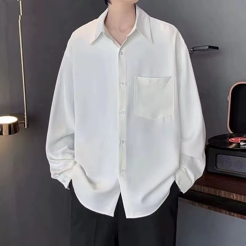Chemise polyvalente à manches longues pour hommes