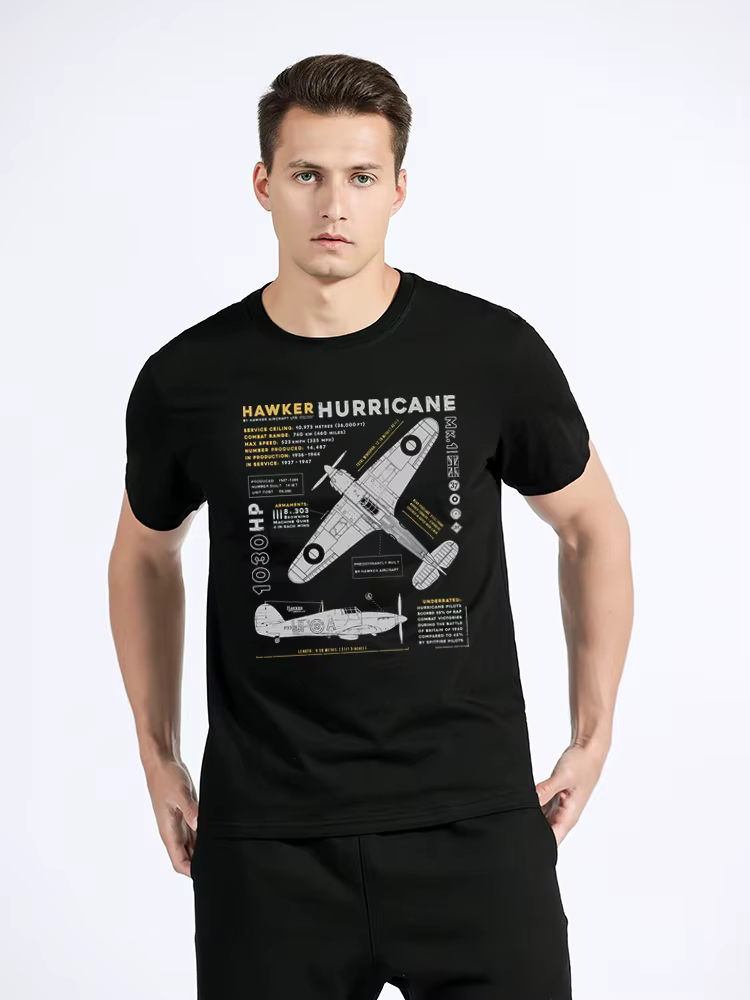 P-51 Mustang T-shirt Nord Américain Aviation Vintage Avion de html Hommes
