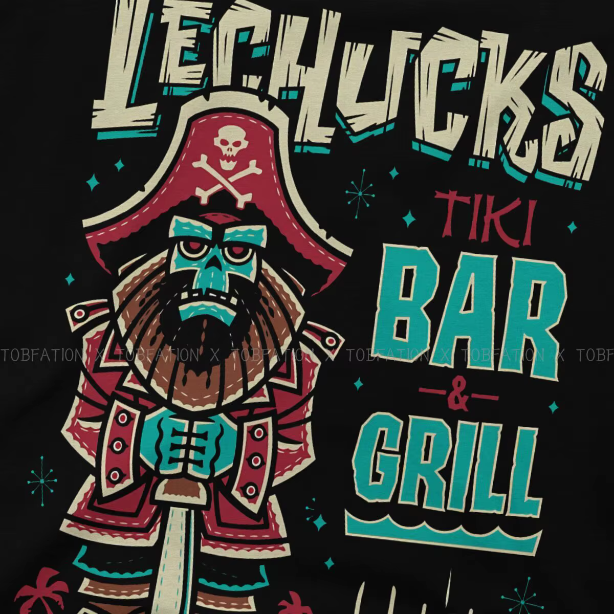 T-shirt Tiki Bar pour homme