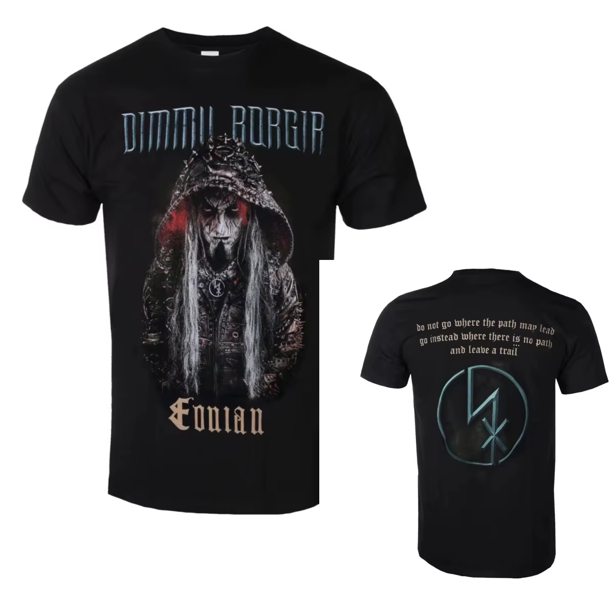 Art Classic Dimmu Borgir Band T-shirt décontracté en coton avec motif pour hommes et femmes