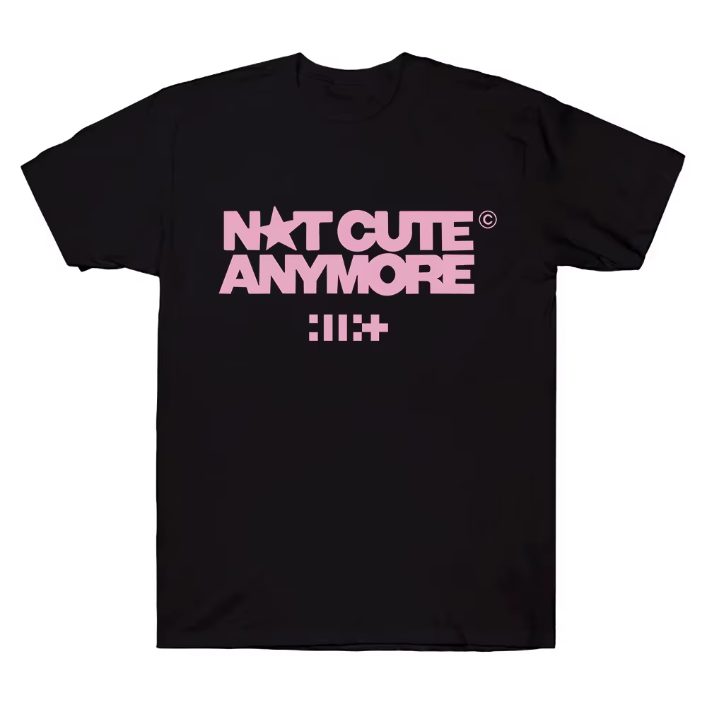 T-shirts Kpop 2026 « Not Cute Anymore » – T-shirt de groupe