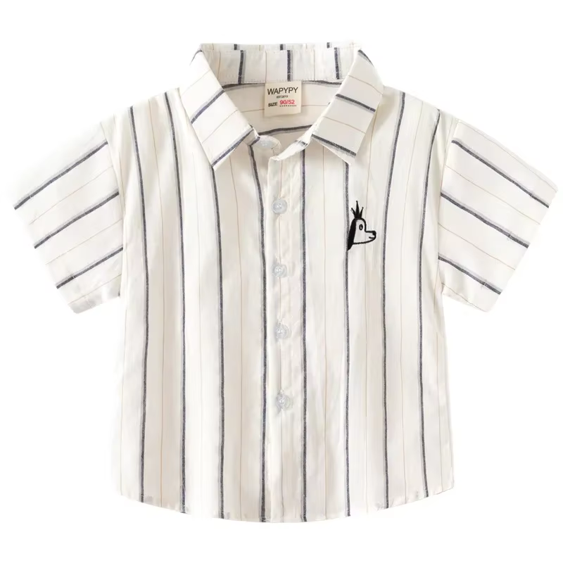 Chemise à manches courtes pour garçon