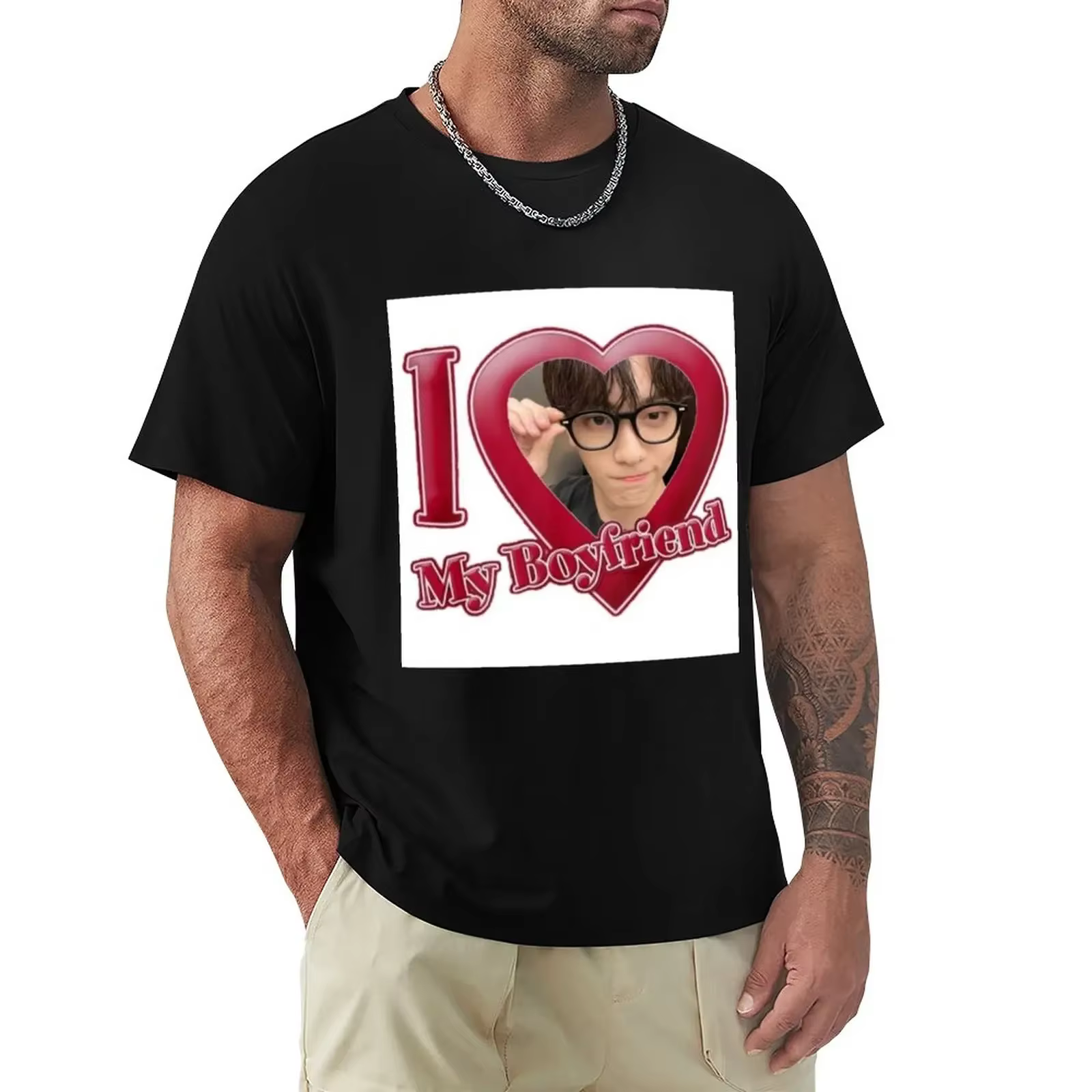 T-Shirt à Manches Courtes pour Homme