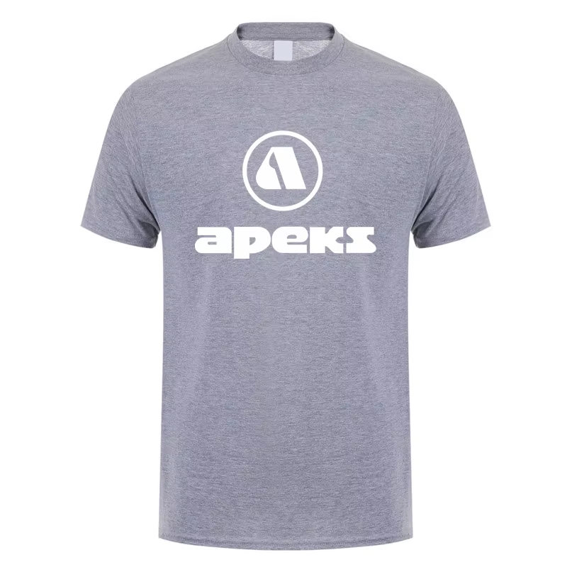 Apeks t-shirt hommes femmes coton Cool T-shirts col rond Streetwear homme vêtements surdimensionné hauts LH-639