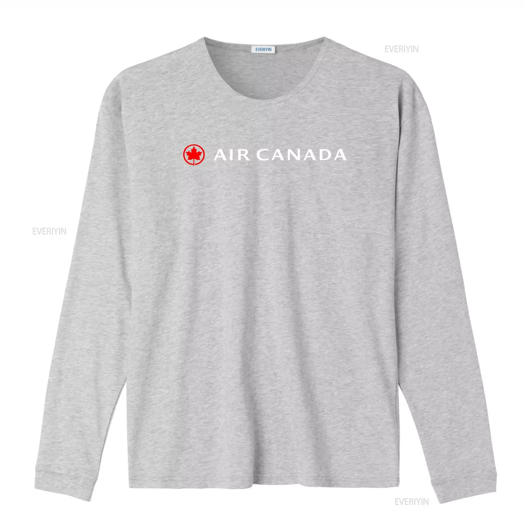 T-shirt avec logo Air Canada Airlines en noir