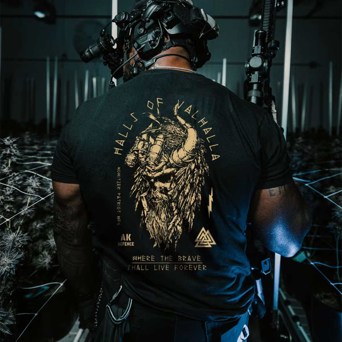 T-shirt col rond pour hommes