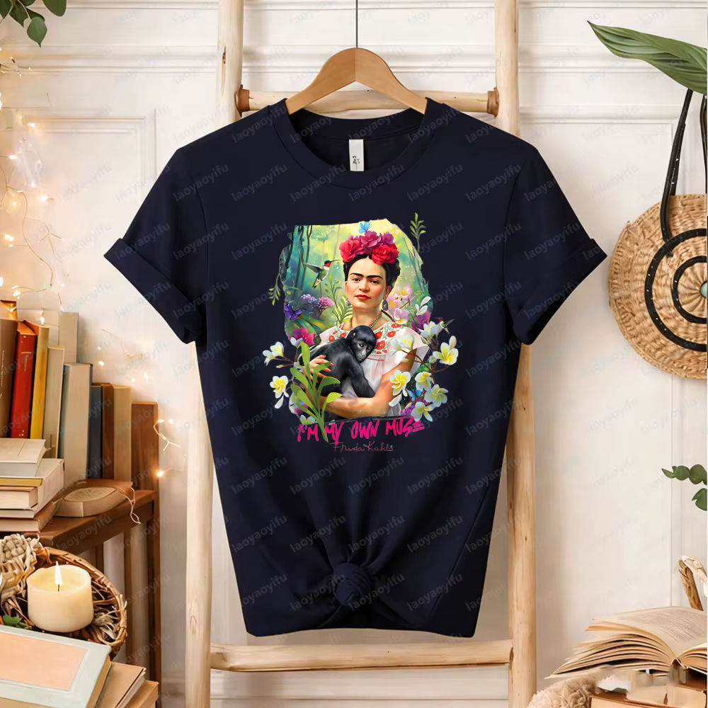 T-shirt « Je suis ma propre muse » - Frida Kahlo